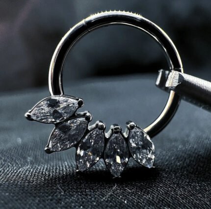 clicker ring piercing