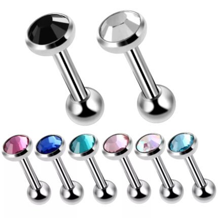barbell titanio colorati ingrosso piercing
