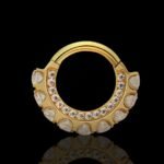 ring piercing zirconi