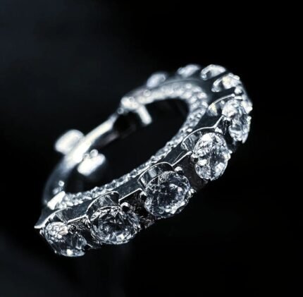 ring piercing zirconi