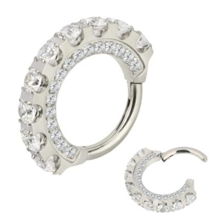 ring piercing zirconi