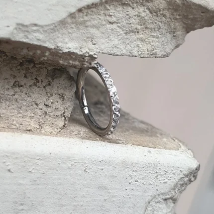 piercing titanio anallergico certificato ring t009