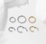 piercing titanio anallergico ring t009