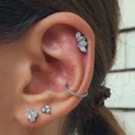 ring t009 orecchio piercing