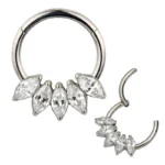 clicker ring piercing