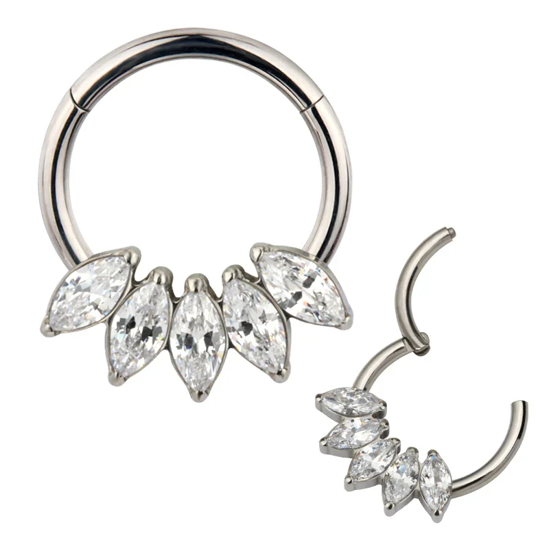 clicker ring piercing