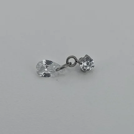 piercing goccia anallergico titanio