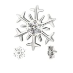 labret fiocco titanio