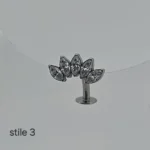 floating navel piercing