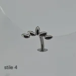 floating navel piercing