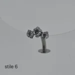 floating navel piercing