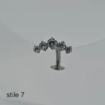 floating navel piercing