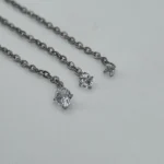 saliscendi titanio piercing