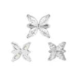 piercing labret farfallina