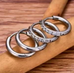 ring liscio diamantato