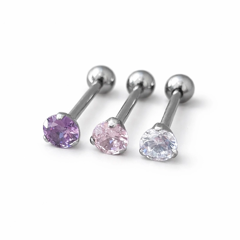 barbell piercing ingrosso titanio anallergico